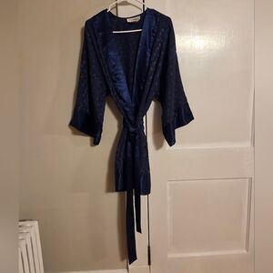 Vintage Satin Robe, Medium